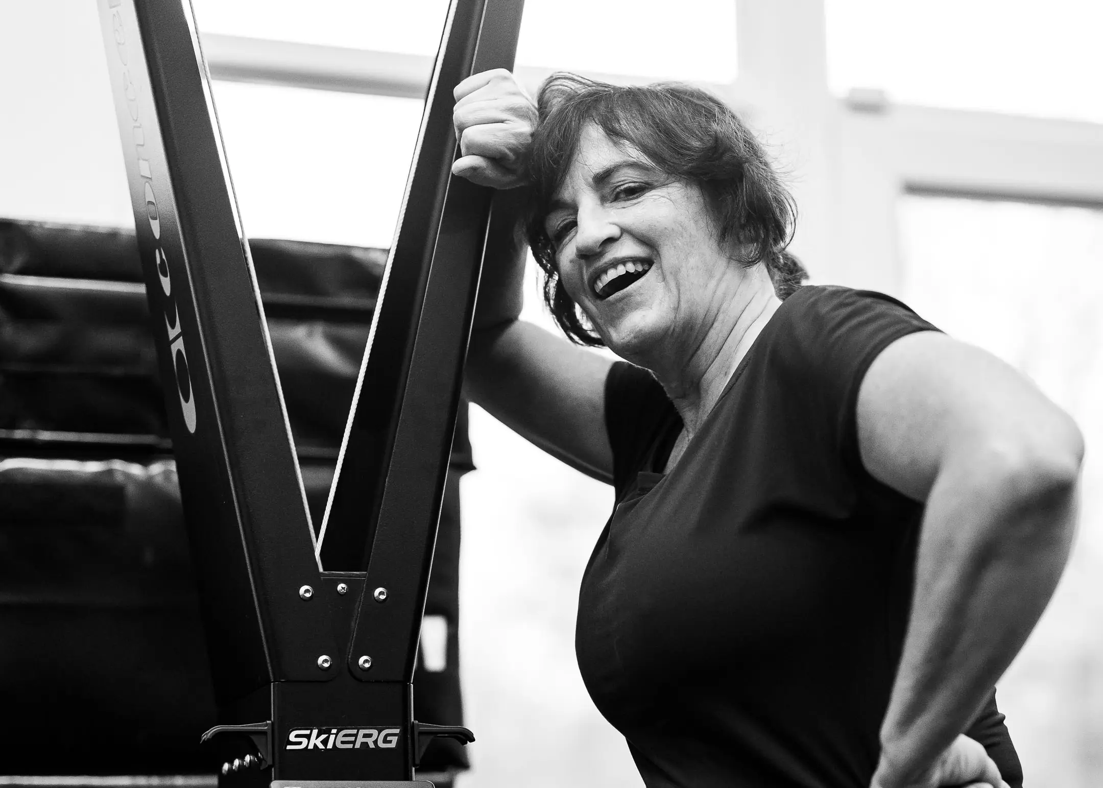 A client recovering after a cardio workout at TeamNTS Exeter